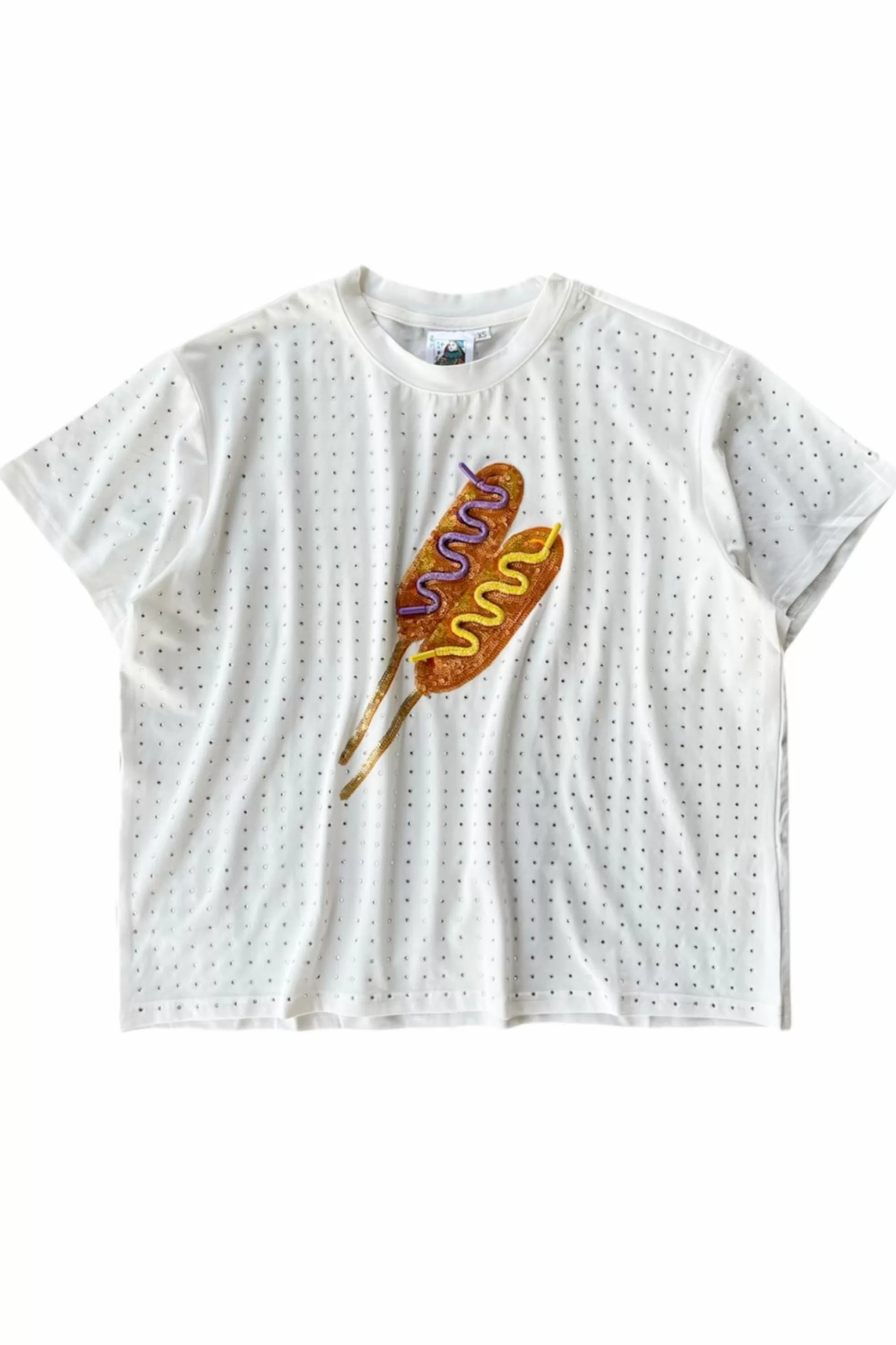 womens Queen Of Sparkles Corn Dog To Geaux