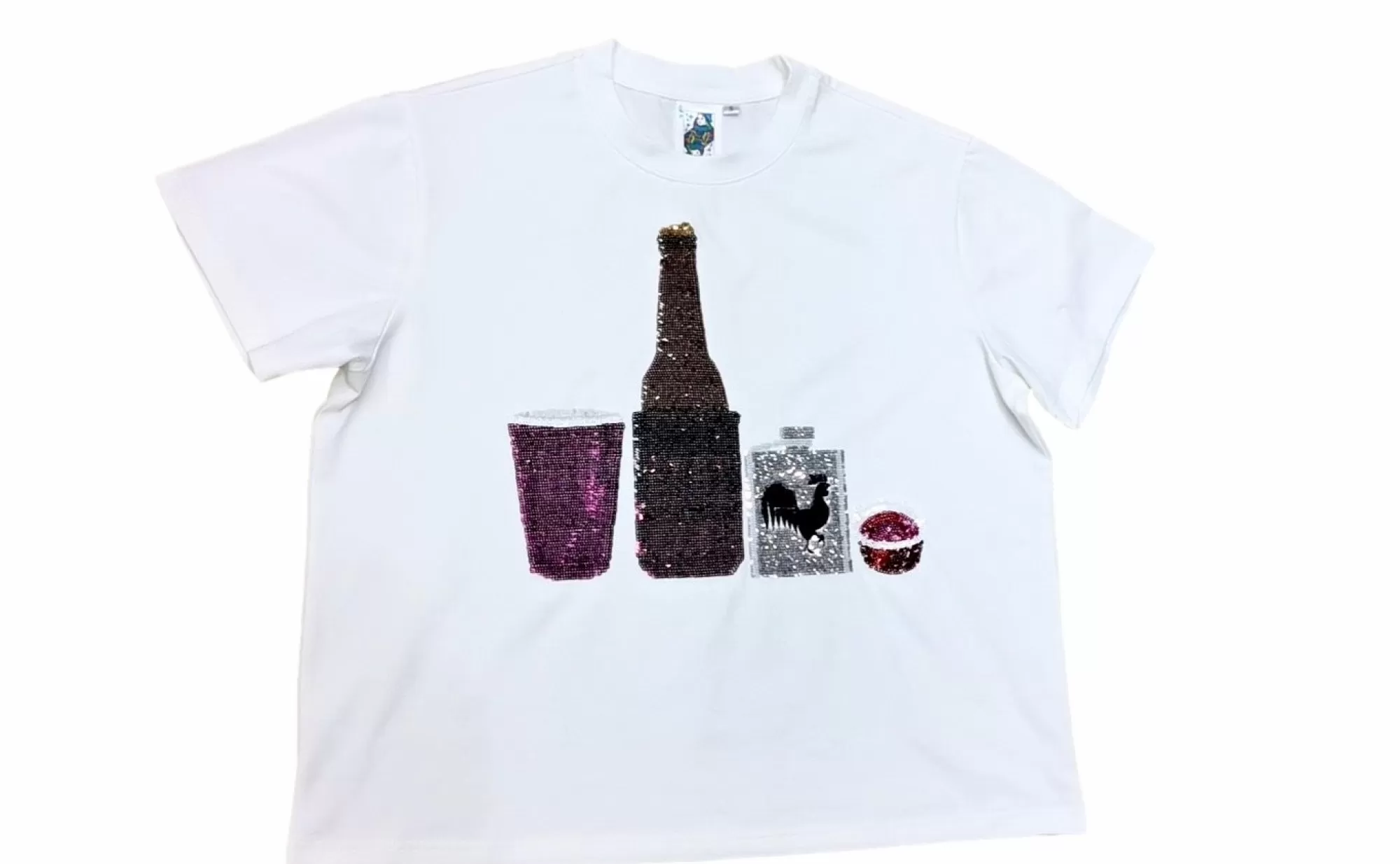 womens Queen Of Sparkles Gamecock Gameday Drink Tee