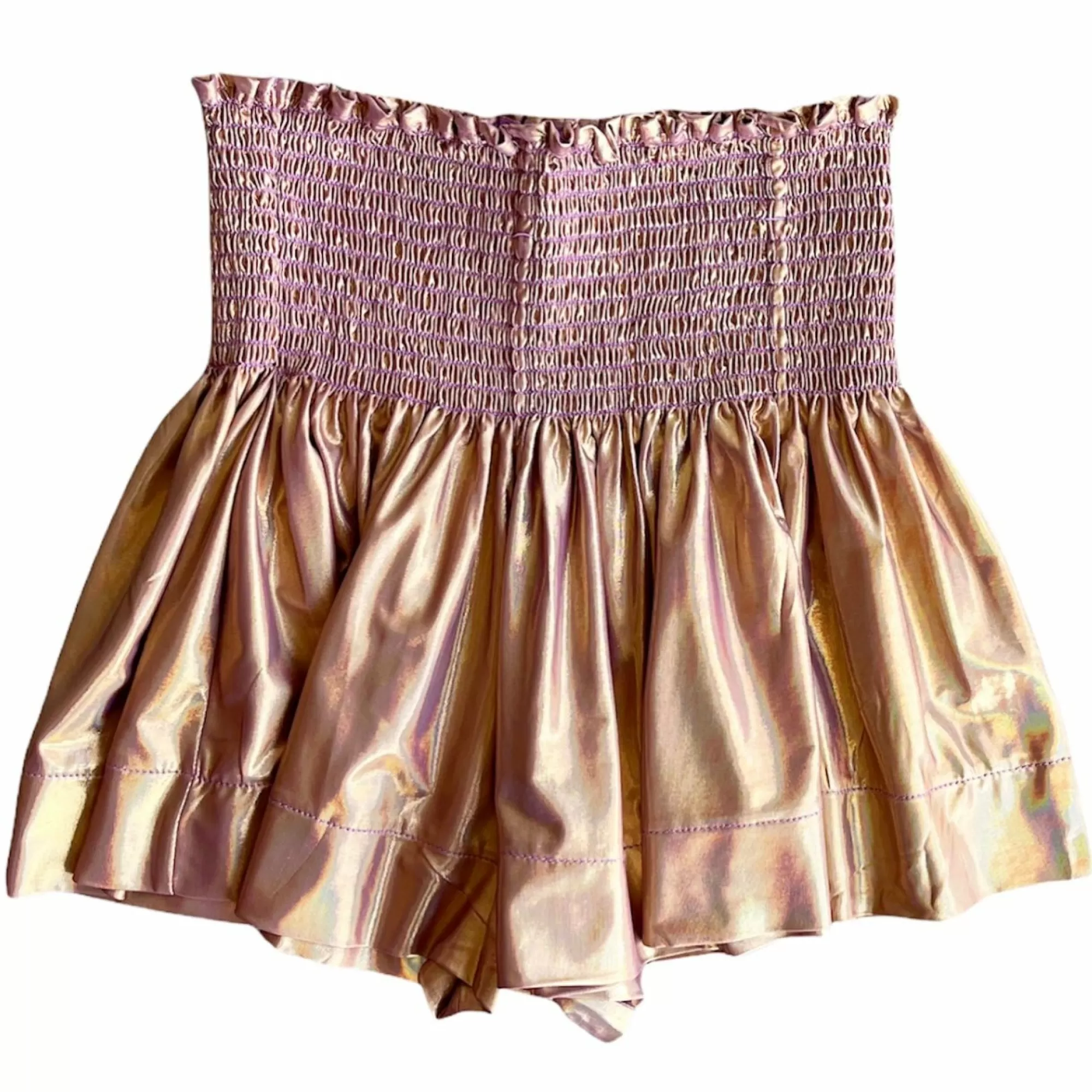 womens Queen Of Sparkles Graphic Swing Short
