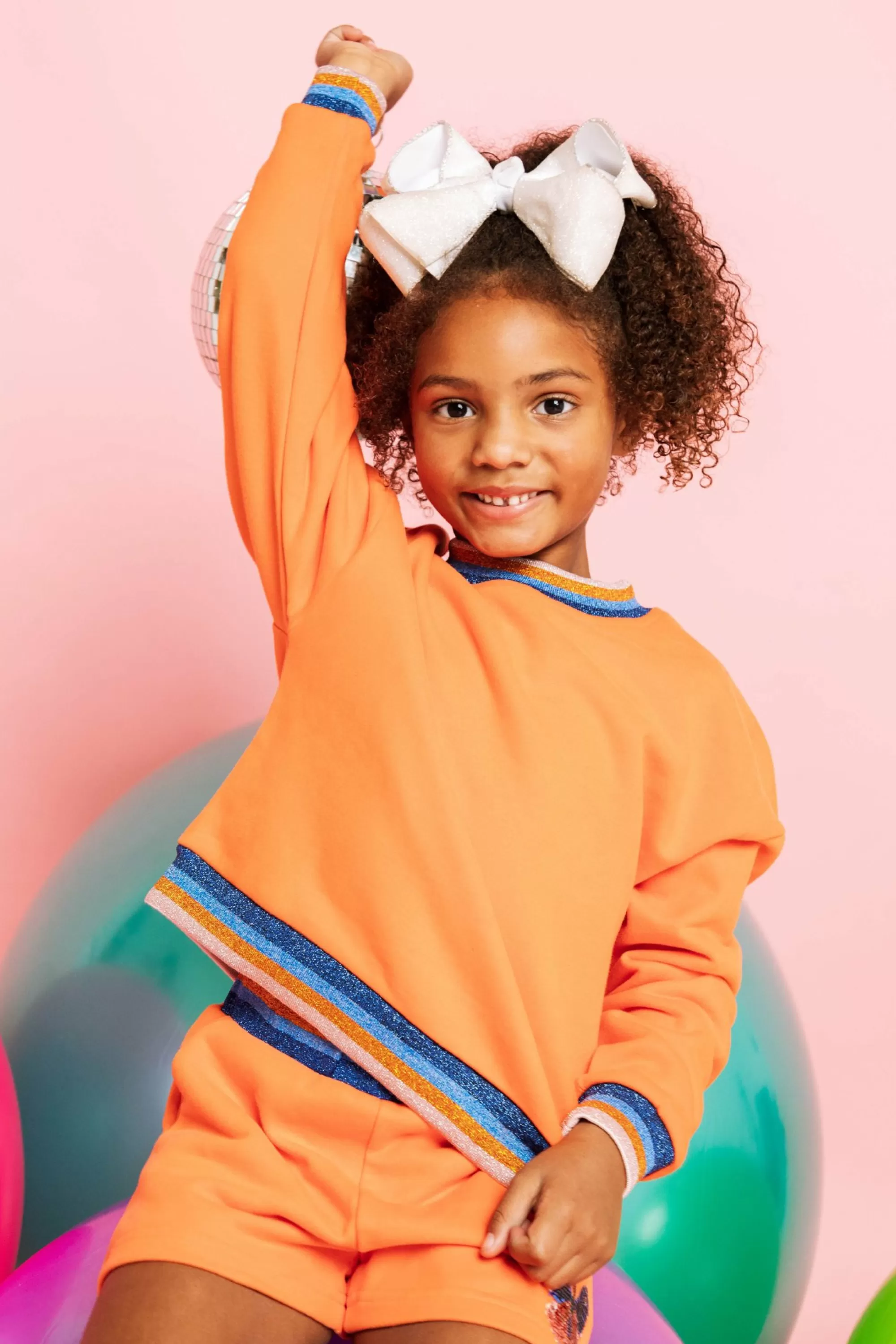 womens Queen Of Sparkles Kids Butterfly Back Sweatshirt