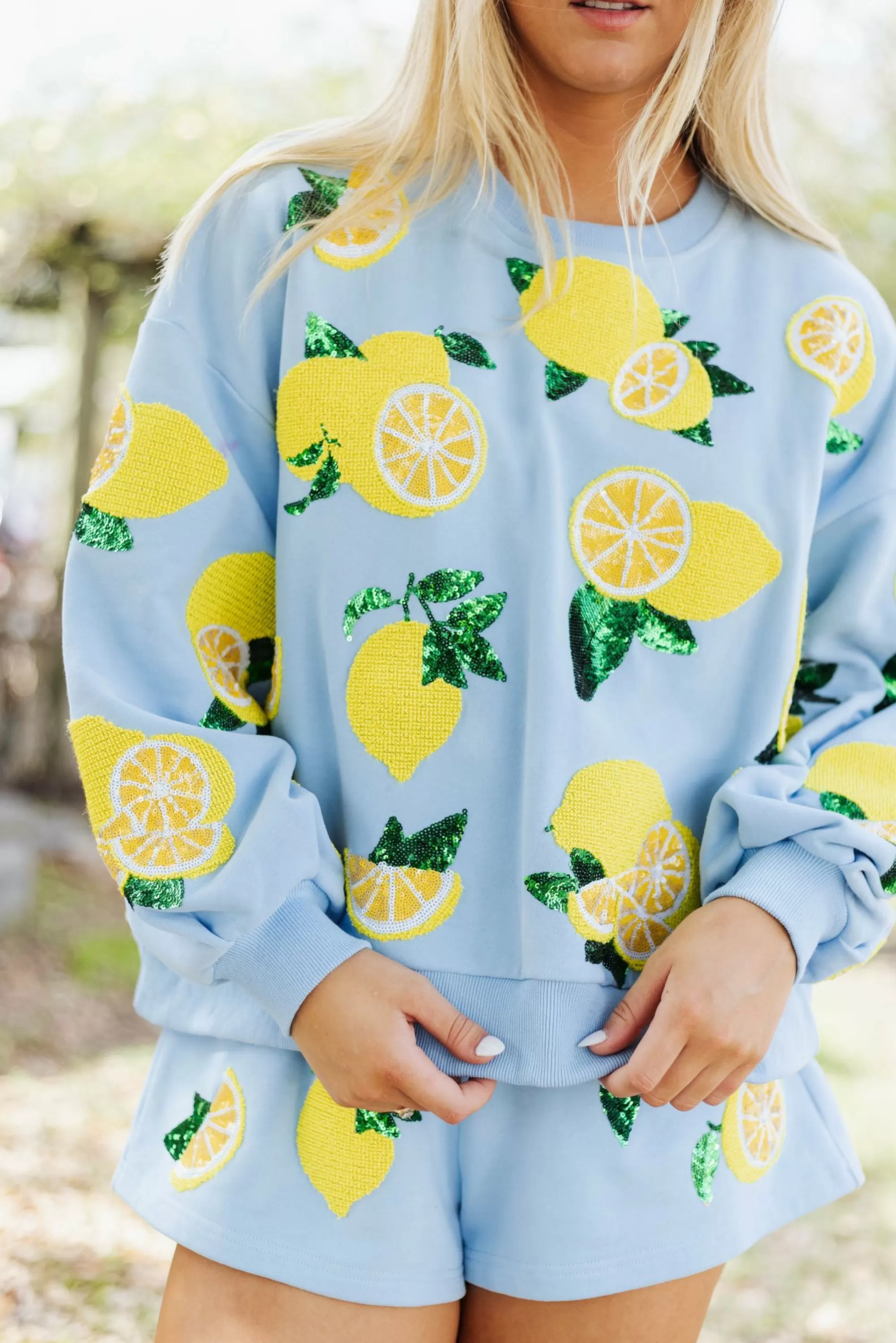 womens Queen Of Sparkles Lemon Queen Short