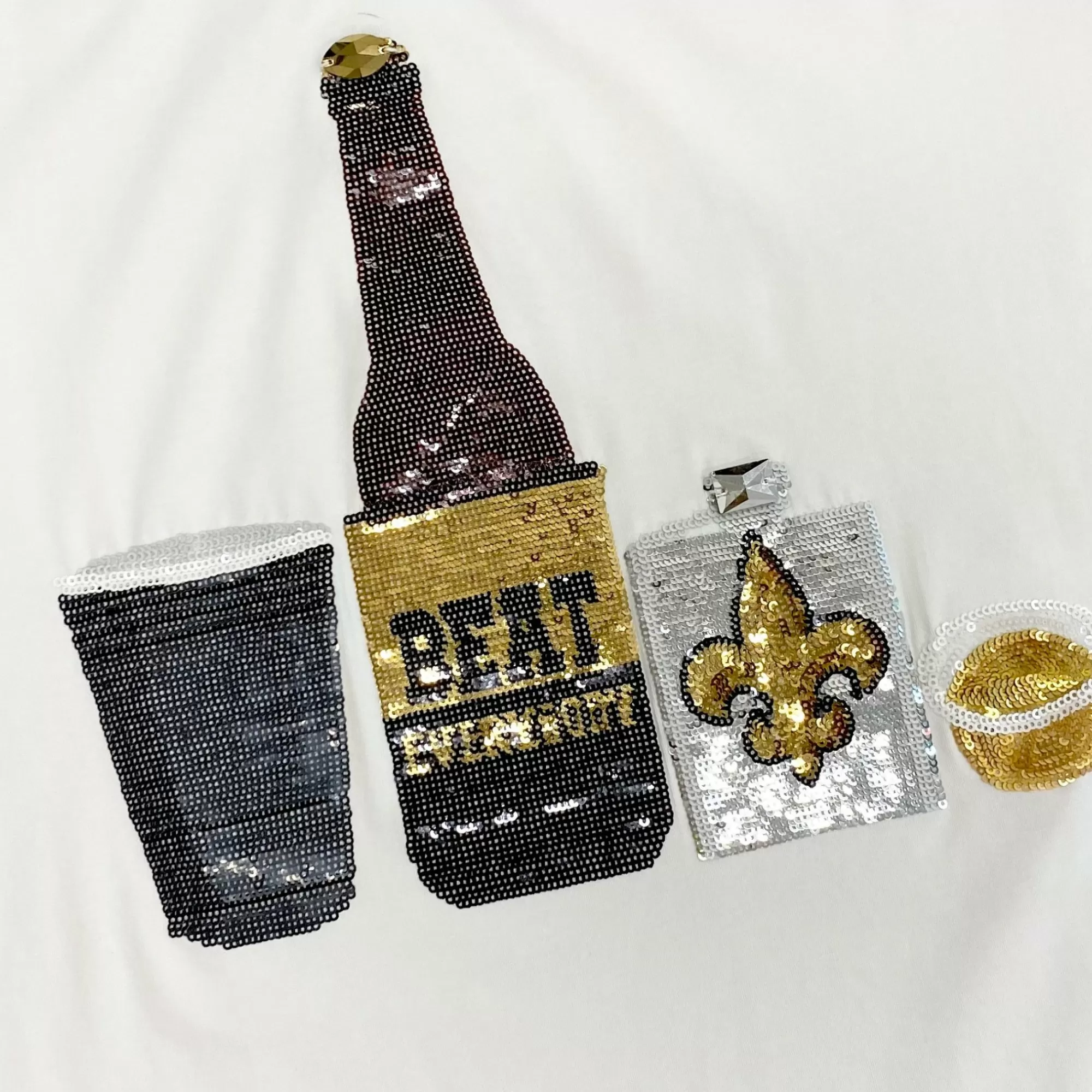 womens Queen Of Sparkles Not A Saint When You Drink Tee