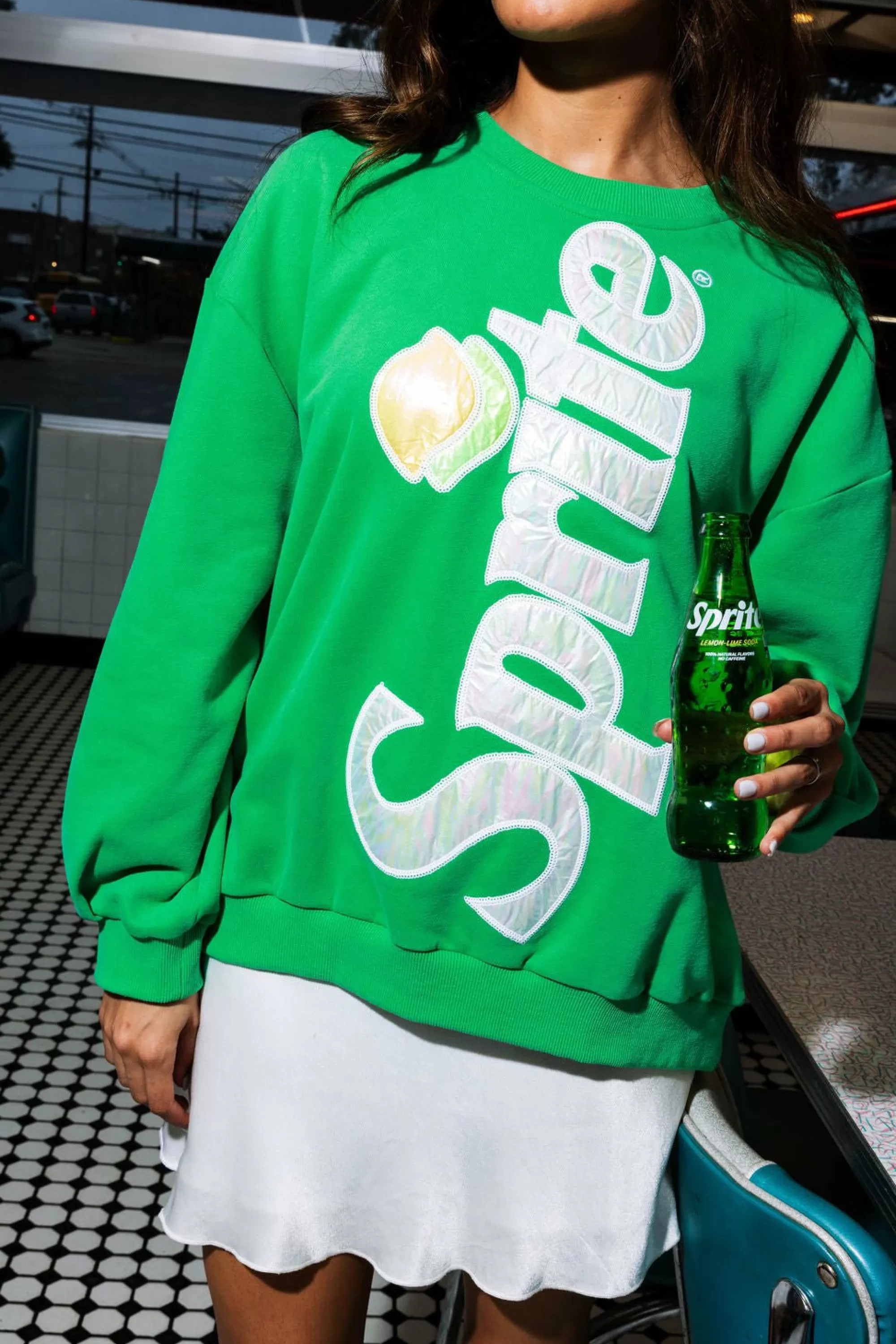 womens Queen Of Sparkles Sprite® Sweatshirt