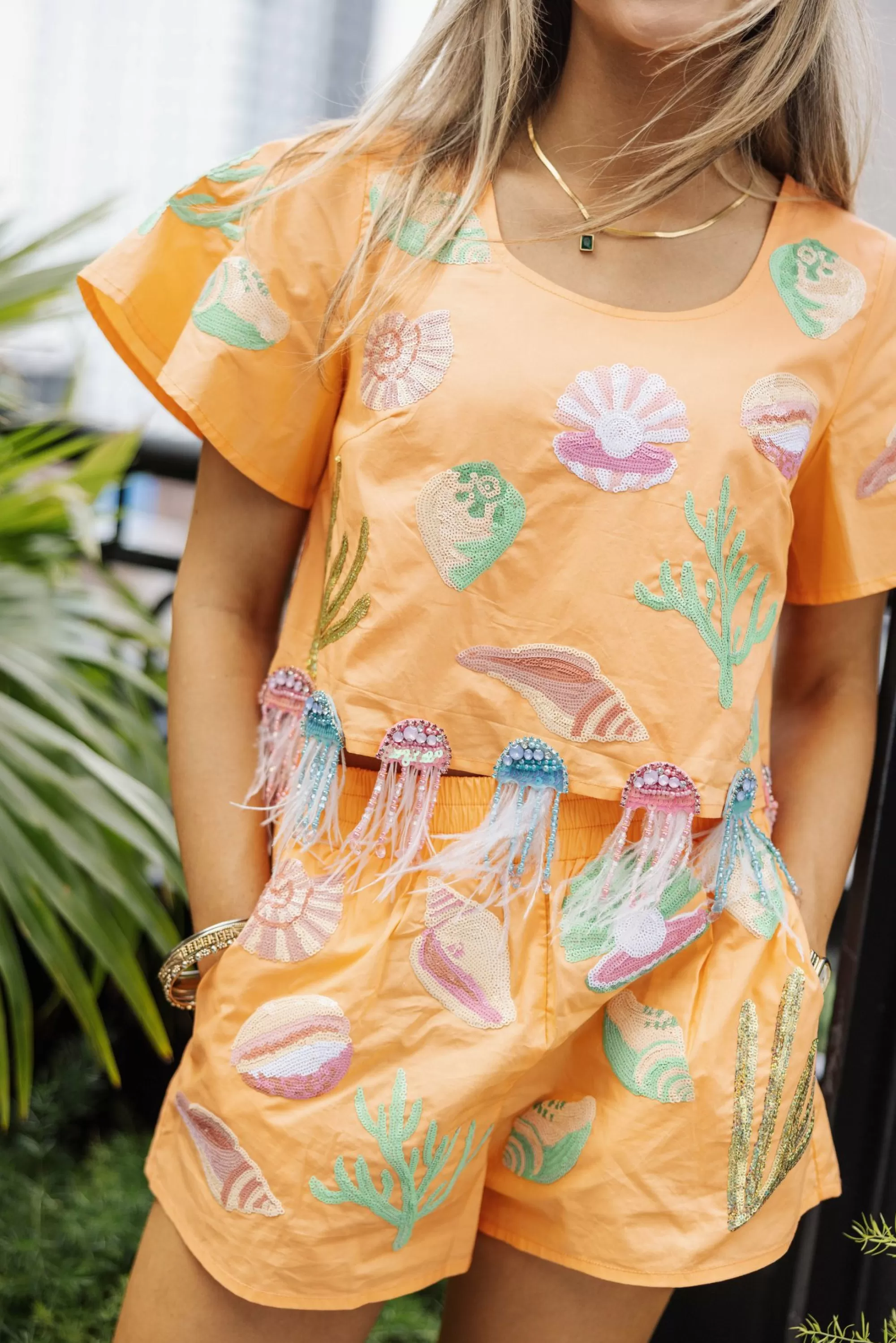 womens Queen Of Sparkles Under The Sea Top
